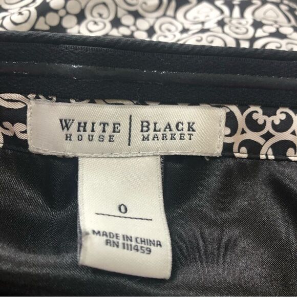 WHBM Silk Strapless Dress Size 0 - Picture 7 of 8